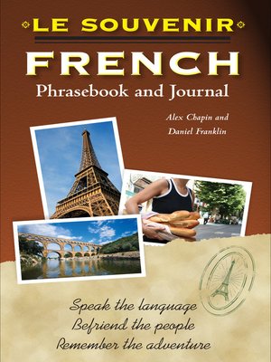 cover image of Le souvenir French Phrasebook and Journal